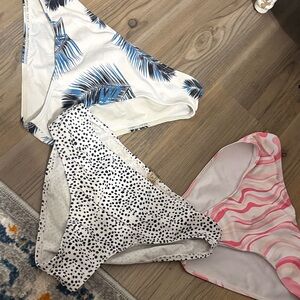 Set of Three Bikini Bottoms